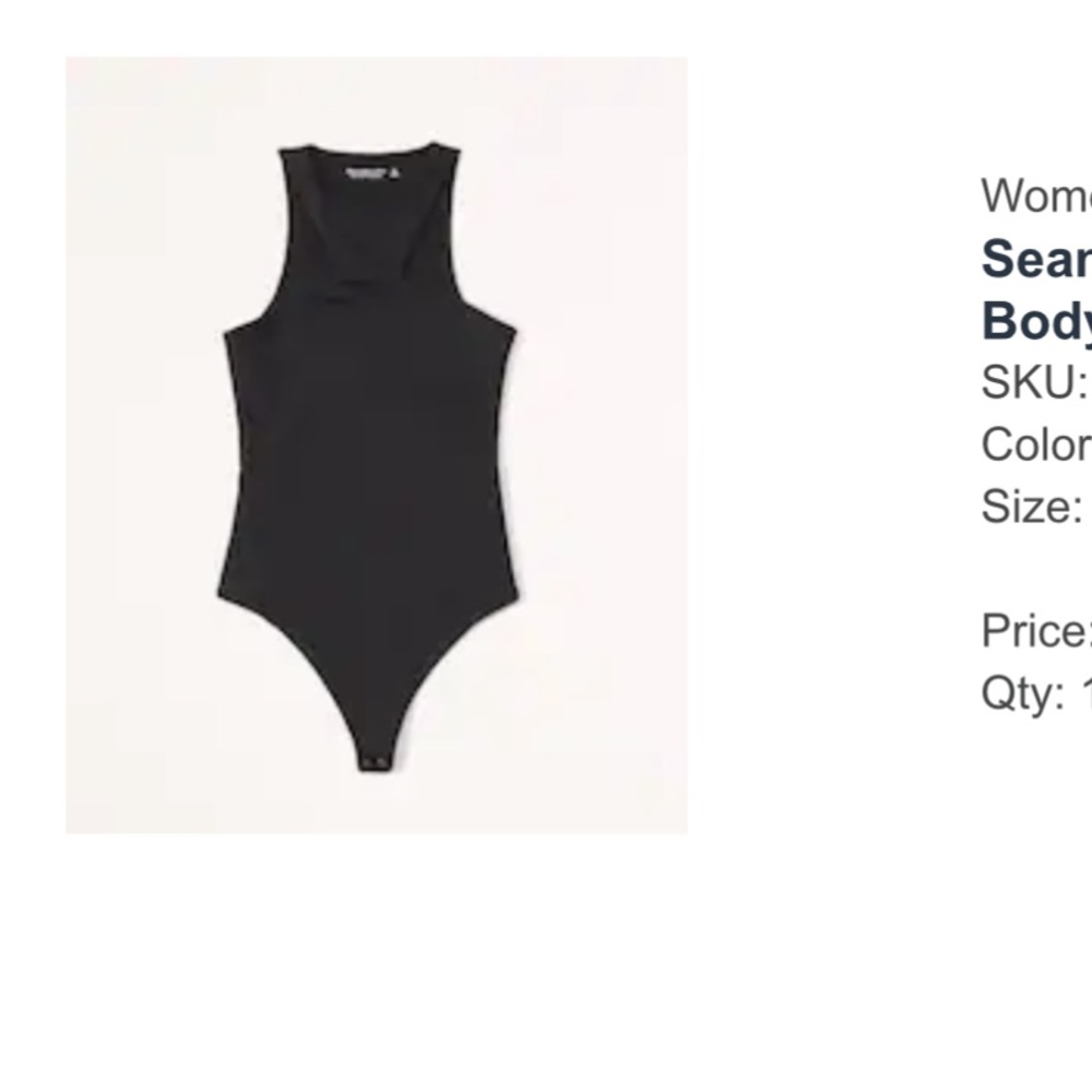 Abercrombie Body suit